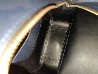Zaino Emporio Armani donna blu scuro pelle