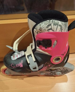 Patines en línea niña Oxelo. Núm 30-31-32 y protec