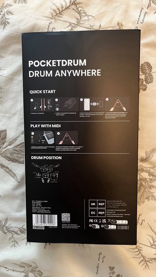 Aeroband Pocketdrum 2 Max Kit Batería