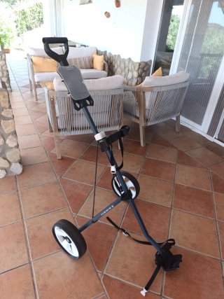 Carrito de golf plegable