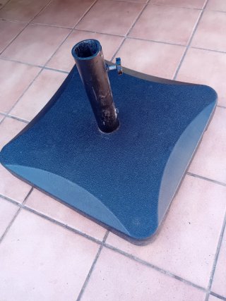 Base para sombrilla cuadrada
