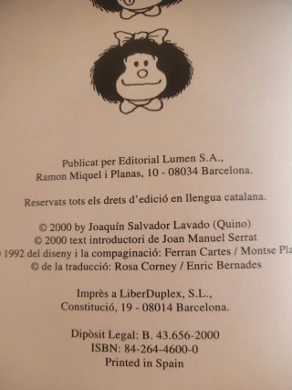 "Tot Mafalda"