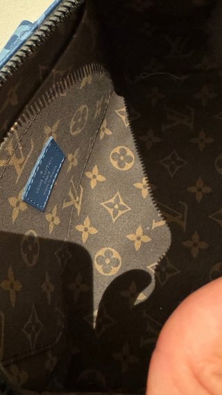Bolso Louis Vuitton Keepall 25 Azul