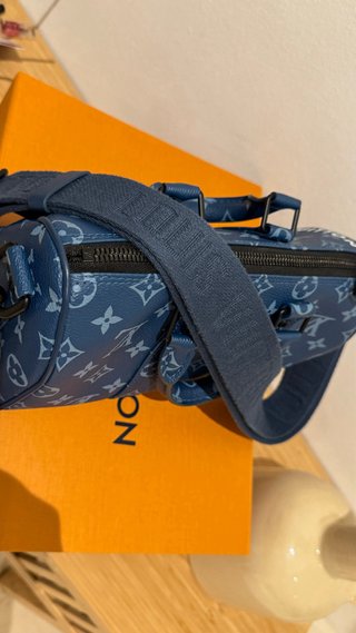 Bolso Louis Vuitton Keepall 25 Azul
