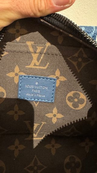 Bolso Louis Vuitton Keepall 25 Azul