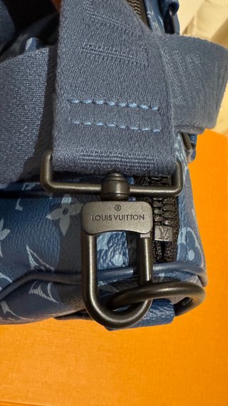 Bolso Louis Vuitton Keepall 25 Azul