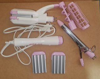 Set Belleza Lady Perfect Rosa y Blanco