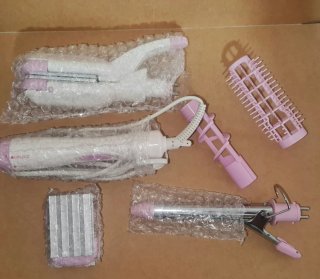 Set Belleza Lady Perfect Rosa y Blanco