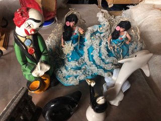 Figuras de cerámica variadas