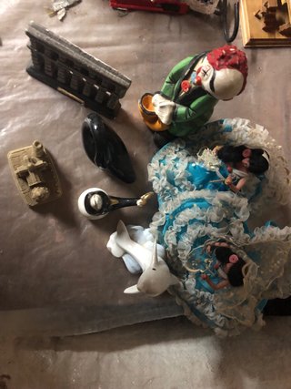 Figuras de cerámica variadas