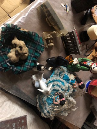 Figuras de cerámica variadas