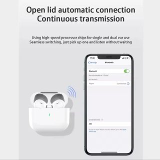 Auriculares Inalámbricos UEESFIT A6 TWS Blancos