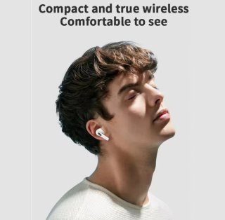 Auriculares Inalámbricos UEESFIT A6 TWS Blancos