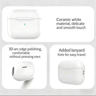 Auriculares Inalámbricos UEESFIT A6 TWS Blancos
