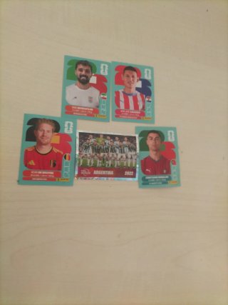 Cartas de fútbol Panini Mundial Qatar 2022
