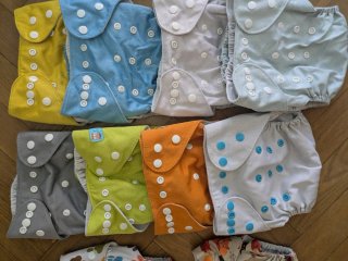 17 Pañales Reutilizables + 24 Insertos