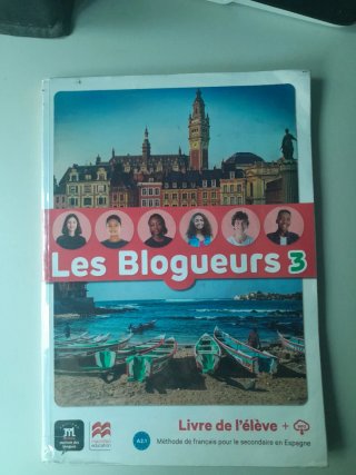 Les blogueurs 3 Livre de l ́élève+ MP3. A2.1