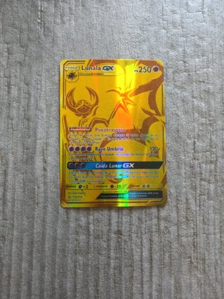 3 Cartas Pokémon Doradas GX