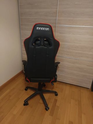 Silla Gaming INFINITON Roja y Negra