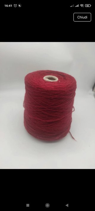 Gomitolo lana misto