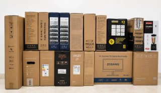 Lote de monitores de múltiples medidas de pulgadas