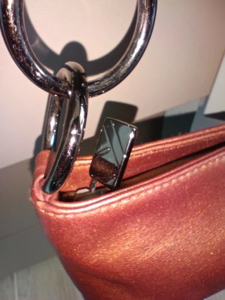 Borsa a spalla FURLA color bronzo metallizzato