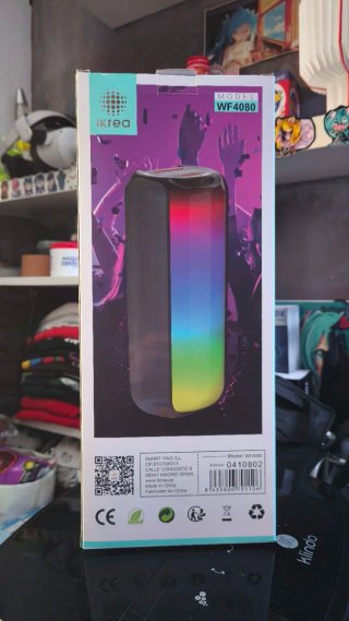 Altavoz Ikrea WF4080 Bluetooth LED RGB