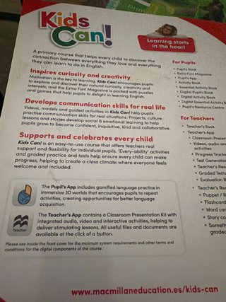 Kids can pupils book primer