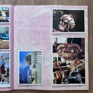 Álbum Cromos E.T. El Extraterrestre COMPLETO