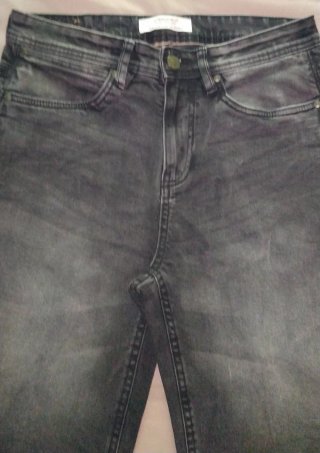 Shorts vaqueros talla 36 Springfield gris oscuro