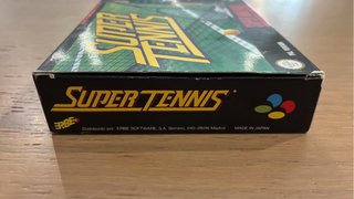 Super Tennis Nintendo PAL Version