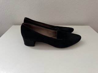 Zapatos STEPTER ante negro talla 37