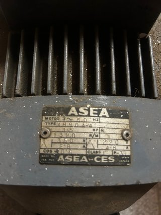Motor ASEA CES electrico