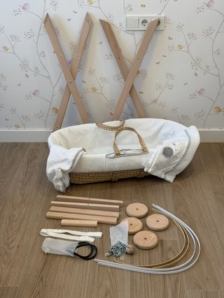 Moisés Palma con Soporte Ruedas Bebé
