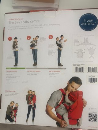 Mochila Portabebés Stokke MyCarrier 3 en 1