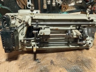 Máquina de coser Wertheim eléctrica antigua