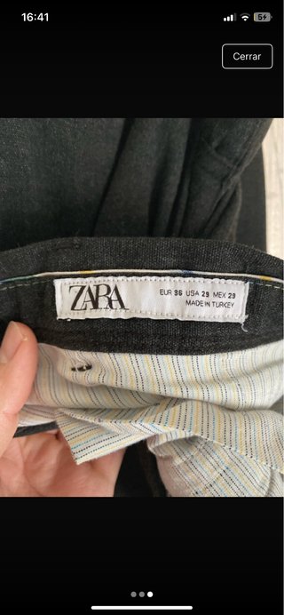 Pantalón Zara Negro Nuevo