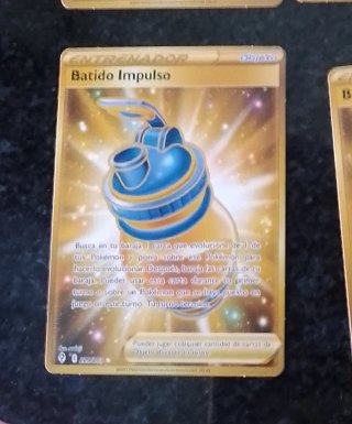 Carta Pokémon Entrenador Batido Impulso 229/201