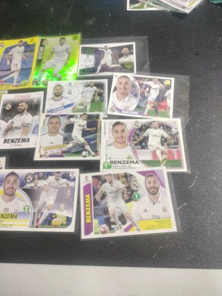 Cromos de Benzema Real Madrid