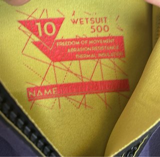 Traje surf/bodyboard/paddle Talla 10