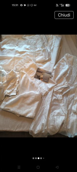 Biancheria letto matrimoniale raso e seta