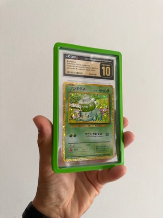 Carta Pokémon Bulbasaur Pristine 10 CGC