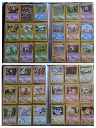 Lotto 141 Carte Pokémon ITA Vintage no doppie