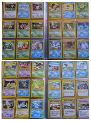Lotto 141 Carte Pokémon ITA Vintage no doppie