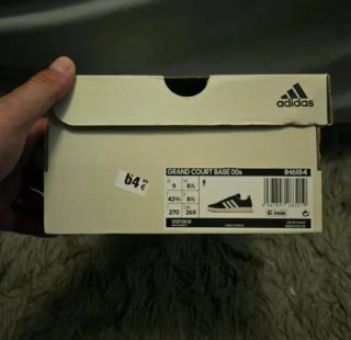 Adidas Court OO Base Zapatillas Negras Blancas