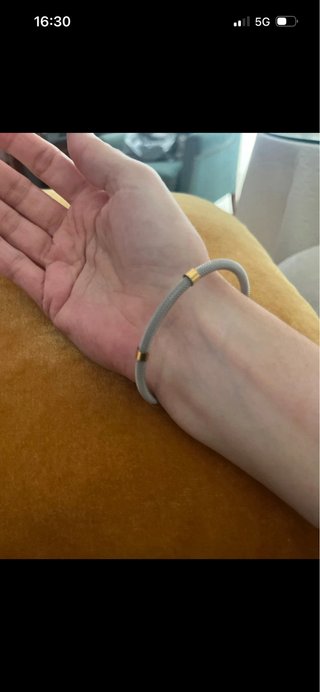 Pulsera malla acero inoxidable dorada y plateada