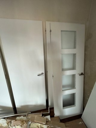 Puertas madera interior piso