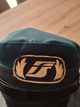 Gorra Ferroviaria Tren Italia Verde