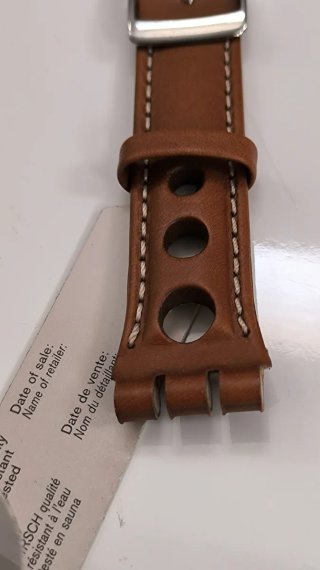 Correa Swatch Irony chrono 19mm marrón