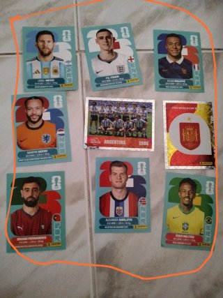 Cromos de fútbol Panini